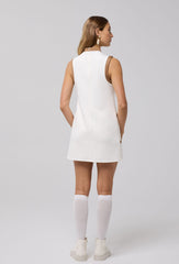 Chelsea Mini in Ivory with Tobacco Piping