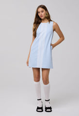 Liz Mini - Light Blue Mini Dress