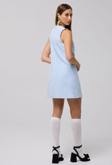 Liz Mini - Light Blue Mini Dress